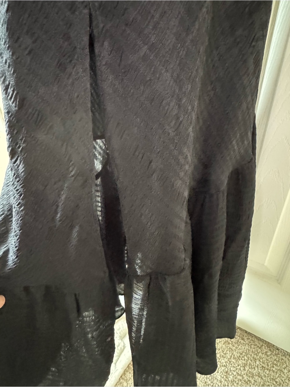 Astr The Label Black Halter Maxi Dress Size M Backless Elegant Evening Gown - Picture 5 of 11